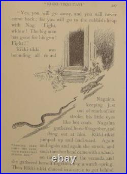 C. 1894 THE JUNGLE BOOK Antique EARLY EDITION Rudyard KIPLING First Book RARE
