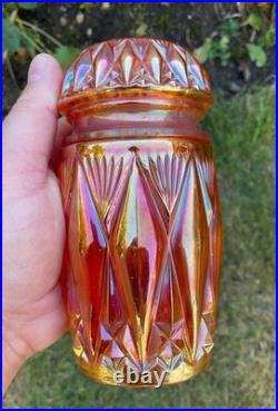 Carnival Glass Very Rare Brockwitz Patricia Pickle Jar