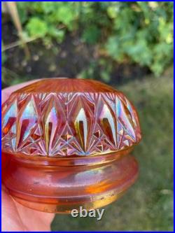 Carnival Glass Very Rare Brockwitz Patricia Pickle Jar