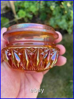 Carnival Glass Very Rare Brockwitz Patricia Pickle Jar