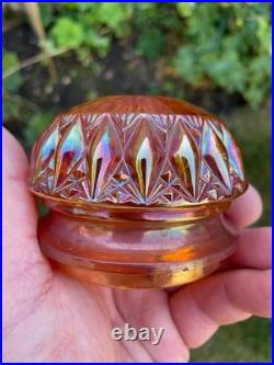 Carnival Glass Very Rare Brockwitz Patricia Pickle Jar