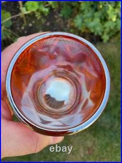 Carnival Glass Very Rare Brockwitz Patricia Pickle Jar