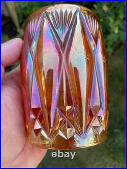 Carnival Glass Very Rare Brockwitz Patricia Pickle Jar