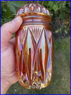 Carnival Glass Very Rare Brockwitz Patricia Pickle Jar