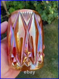 Carnival Glass Very Rare Brockwitz Patricia Pickle Jar