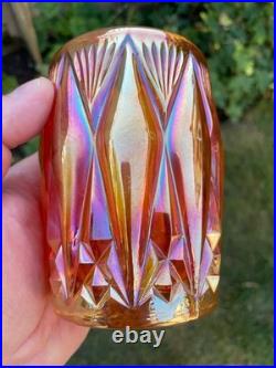 Carnival Glass Very Rare Brockwitz Patricia Pickle Jar