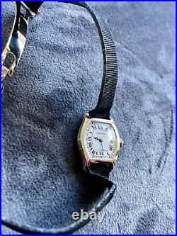 Cartier Tortue Early pre war watch / platinum / antique / rare