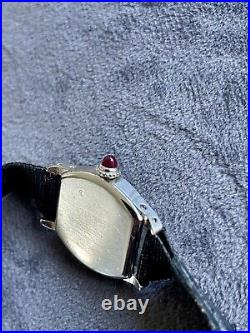 Cartier Tortue Early pre war watch / platinum / antique / rare