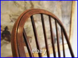 Chair very rare Early Victorian Child's stick back Windsor armchair c1840