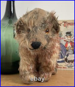 Charming Rare Early 20th Century Antique Pre War Mohair Teddy Bear on All Fours