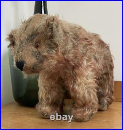 Charming Rare Early 20th Century Antique Pre War Mohair Teddy Bear on All Fours