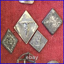 Collection Of Rare And Unusual Antique Scottish Silver And Other Buttons