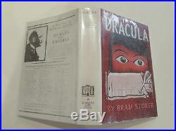 Dracula, by Bram Stoker -1927 Very Rare Early Edition, Antique Hardcover Book