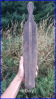 EARLY Rare ANTIQUE Wooden MECHANICAL BOOT Tool