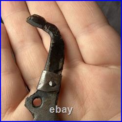 Early 1800S Handmade Grape Vine Harvesting Knife With Horn Handle RARE antique