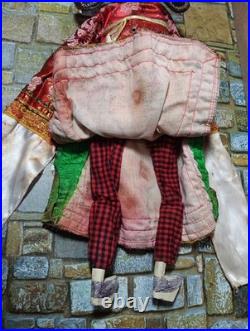 Early 1900s-30s Rare, Unique Antique Handmade Uzbekistan Theater Puppet Doll P6