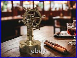 Early 1900s Solid Brass Cigar Cutter with Maritime Heritage. Antique Rare Cigar Early 1900s Solid Brass Cigar Cutter with Maritime Heritage. Antique Rare Cigar