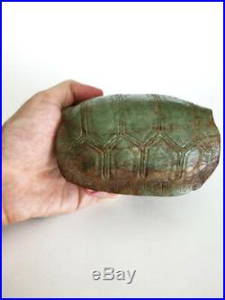 Early Antique Chinese Archaic Jade Carved Scholars Tortoise Figure Statue RARE