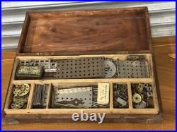 Early Antique Rare Boxed Meccano Set With Instruction Manual