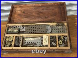 Early Antique Rare Boxed Meccano Set With Instruction Manual
