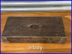 Early Antique Rare Boxed Meccano Set With Instruction Manual