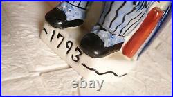 Early Antique Staffordshire Toby Jug. 1793. With Hat Lid. Rare