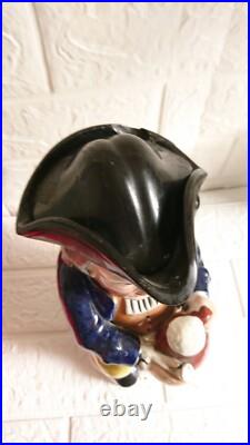 Early Antique Staffordshire Toby Jug. 1793. With Hat Lid. Rare
