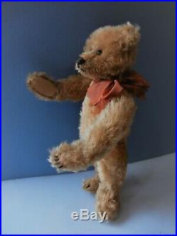 Early Antique Steiff Teddy Bear Blank Button 1905(5 claws!) Rare Collectible EC
