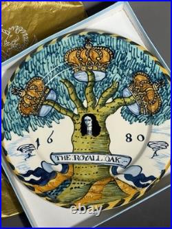 Early English Delft Dish King Charles Royal Collection (rare) Facsimile