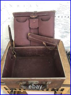 Early Featherweight Blick Typewriter Antique Rare With Original Leather Case