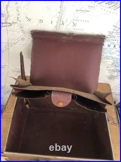 Early Featherweight Blick Typewriter Antique Rare With Original Leather Case