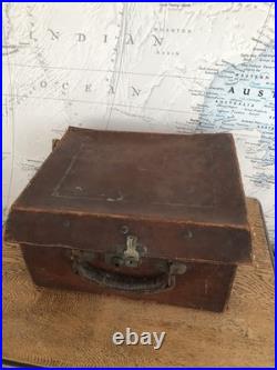 Early Featherweight Blick Typewriter Antique Rare With Original Leather Case