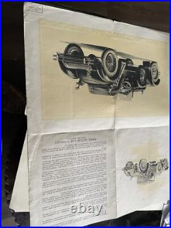 Early Kissel Motor Car Sales Brochure Custom Built Car Rare! Antique Speedster