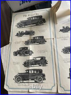 Early Kissel Motor Car Sales Brochure Custom Built Car Rare! Antique Speedster