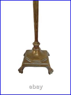 Early Original Rare Antique Federal Bronze Tall 20 Candlesticks Early Original Rare Antique Federal Bronze Tall 20 Candlesticks