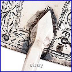 Early Rare 18thc French 950 Silver Fish Slice Openwork Hand Chased Fish 1793