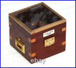 Early Rare Antique Charles Frodsham London Marine Chronometer Fusee Deck Clock Early Rare Antique Charles Frodsham London Marine Chronometer Fusee Deck Clock
