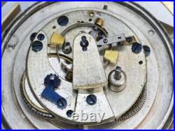 Early Rare Antique Charles Frodsham London Marine Chronometer Fusee Deck Clock