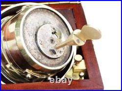 Early Rare Antique Charles Frodsham London Marine Chronometer Fusee Deck Clock
