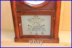 Early Rare Antique Roswell Kimberly Mantle Clock Ansonia Serviced & Running