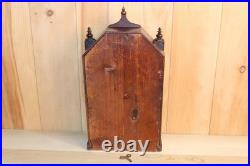 Early Rare Antique Roswell Kimberly Mantle Clock Ansonia Serviced & Running