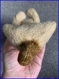Early Rare Antique Vintage Mohair Schuco Yes No Straw Filled Dog 1920s 7 No Res