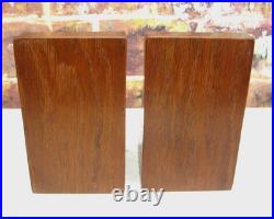 Early Rare Desirable Robert Mouseman Thompson Yorkshire Oak Bookends c. 1940s