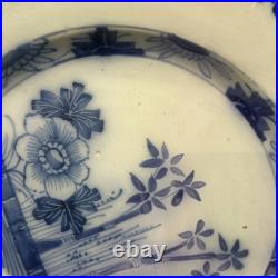 Early Rare English Delftware mid 18th English Plate, Bristol factory, c. 1760 9
