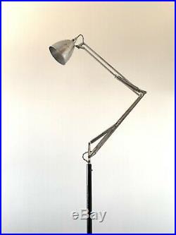Early Rare Herbert Terry Anglepoise 1208CAC Trolley Floor Lamp