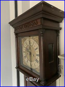 Early Rare John Whitehurst Congleton Derby Longcase Grandfather Long Case Clock