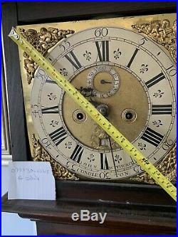 Early Rare John Whitehurst Congleton Derby Longcase Grandfather Long Case Clock