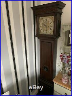 Early Rare John Whitehurst Congleton Derby Longcase Grandfather Tall Case Clock
