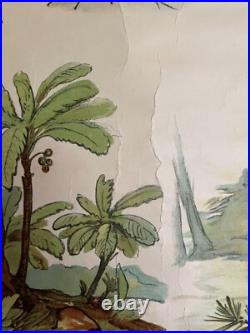 Early Rare vintage ANTS & TERMITES school chart lithograph educational ANTIQUE