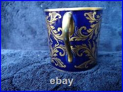 Early Red Mark 1790 1820 Antique Derby Coffee Can Cup 18th 19th C English Rare